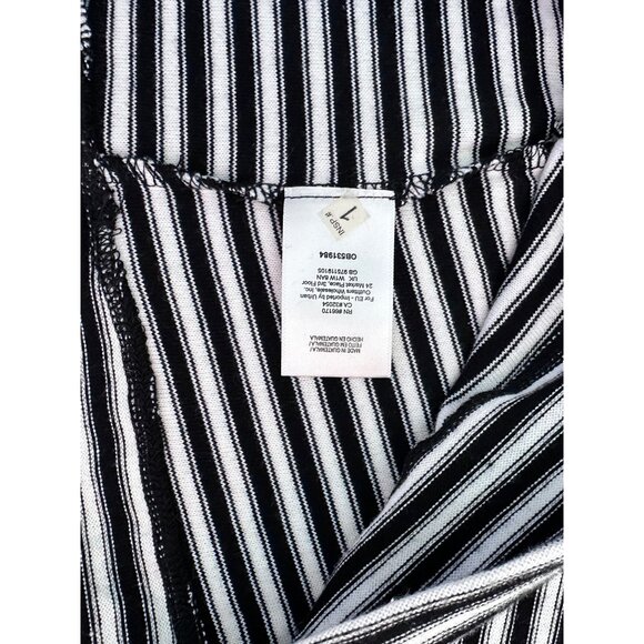 We the Free Frenchie Tee Dress Womens Stretch Black/White Stripe Size XS NWOT - Picture 7 of 8